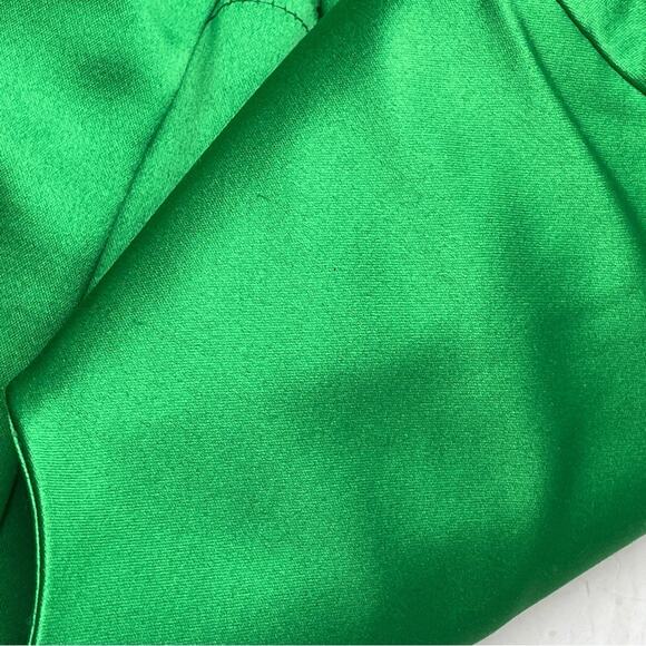 Leslie Fay Collections II Vintage Green Black Jacket Gold and Black Button Retro - Picture 12 of 12